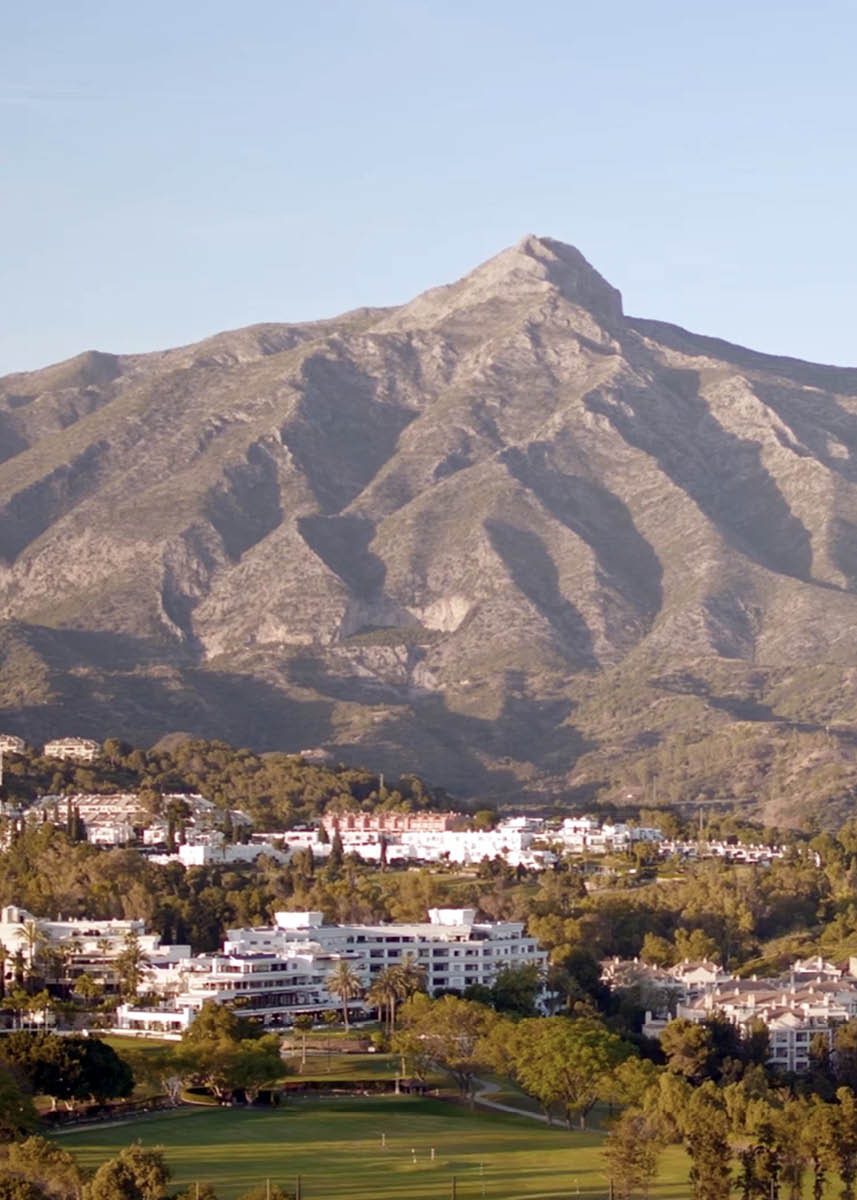 Vacker natur och omgivningar i Marbella